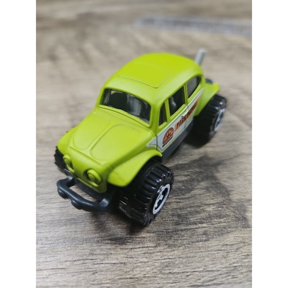 Matchbox Volkswagen Beetle 4x4 Green Park Patrol Off Road 4x4 Dune Buggy
